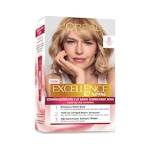 L'oréal Paris Excellence Creme Saç Boyası - 8 Koyu Sarı - 3 Adet Tarı