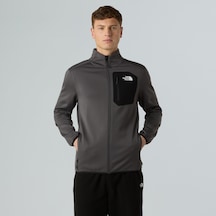 The North Face M Crest Fz Erkek Polar-30478 Gri The North Face M Crest Fz Erkek Polar-30478 Gri