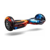 Elektrikli Kaykay Hoverboard Bluetooth Hoparlörlü RS-S5 Bicolor Flame Grafiti