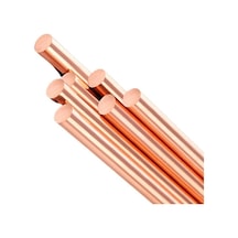 14 mm Bakır Çubuk Yuvarlak - 1 METRE