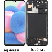 Samsung Galaxy A30s Uyumlu Lcd Ekran Servis Dokunmatik Çıtalı Siyah Renk İlanı