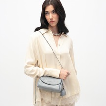 Sisley Mavi Omuz Çantası Kadın Sly 360 Sısley