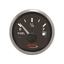 Yakıt Göstergesi Siyah 12-24v Çap:55mm