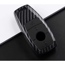 Mercedes Uyumlu Karbon Anahtarlık Anahtar Kabı Keychain