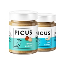 Picus Fındık Ezmesi 195 G +  Kaju Ezmesi 195 G