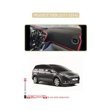 Peugeot 5008 2011-2014 Torpido Koruma Halısı Bej Kenar