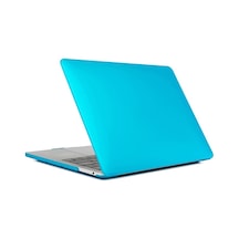 Ally Apple Uyumlu MacBook Pro 13 2020 A2251 A2289 A1706-A1708-A1989-A2159 Kristal Kapak Koruma Kılıf Mavi