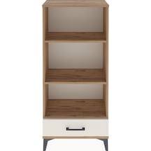 Arges Dolap 3 Raflı Tek Çekmeceli 60x30x134 Çam-aytaşı Çam