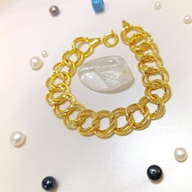 Saman Yolu Bileklik Künye 14 Ayar Altın Hd Videolu Sarı Altın