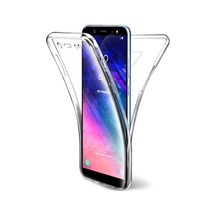 Samsung Uyumlu Galaxy A6 2018 360 Derece Kilif Kristal Silikon Seffaf S 304619625