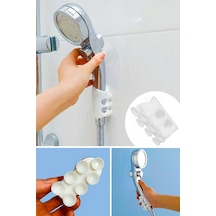 7 Vantuzlu Su Geçirmeyen Silikon Duş Başlığı Askı Tutucu Diğer