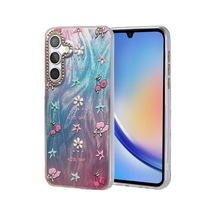 Samsung Galaxy A34 5g Kılıf Blade Aynalı Desenli Kapak - Desen 4 0.2M-Çok Renkli