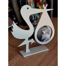 Leylek Figürlü Özel Ultrason Fotoğrafı
