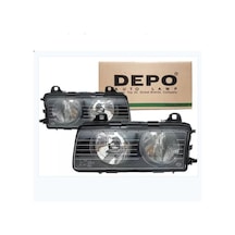 BMW E36 Yıl 1991-1999 Depo Sağ Far Beneksiz Mercekli 63121393272