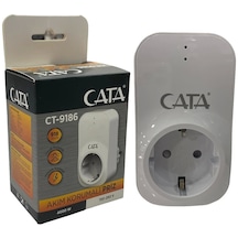 Cata CT-9186 Tekli Akım Korumalı Priz 3 Adet