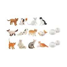 Mey İthalat Kz956-031f Kedi Arkdş.figür Set Kutulu 6pcs 2m-tül