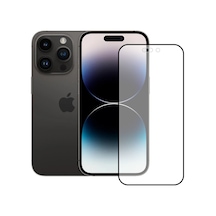 Bufalo Apple Uyumlu   iPhone 14 Pro Ekran Koruyucu Seramik Mat Nano 9D Tam Kapla