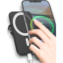15w - 687 - Wireless - Shophnrl - Şarj Cihazı siyah