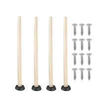 Ahşap Sehpa Ayağı Dresuar Masa Ayağı 45 Cm 8081