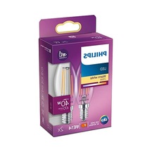 2'li Paket 40w Led Mum Ampul, 2700k Beyaz Işık, E14 Duy İle Ekonomik Çözüm