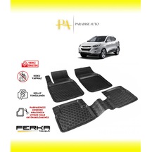 Hyundai Tucson 2 2009-2015 Uyarlanabilir Havuzlu Paspas