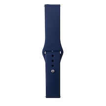 Kilifone - Huawei Uyumlu Gt2 42mm - Kordon Band Serisi 20mm Klasik Kordon Silikon Strap Kayış