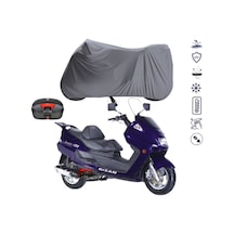 BİSAN SENATOR 150 Arka Çanta Uyumlu Motosiklet Branda Su Geçirmez Motor Branda