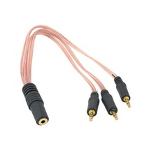 1X 3.5 Mm Stereo Dişi - 3X Stereo Erkek 5+1 Kablosu