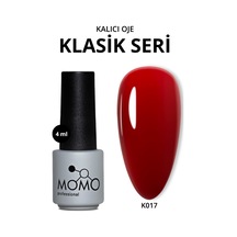 Momo Professional Kalıcı Oje K017 Kızıl Bordo 4 Ml