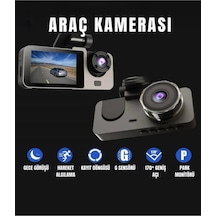 Elmalı Store Üç Kameralı Wi Fi Araç İçi Kamera Güvenlik Çözümü - Araç İç Ve Dış Kayıt