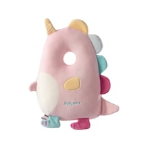 Baby Care Düşme Önleyici Bebek Sırt Koruma Yastığı, 27x19x5 Cm Yastık Kılıfı Çok Renkli