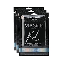 Dermokil Soyulabilir Havyarlı Siyah Kil Yüz Maskesi 15 ml x3 Adet