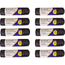 Norm Çöp Torbası - 2 Kat - 400 GR. - 80 x 110 Cm. - 10 Rulo