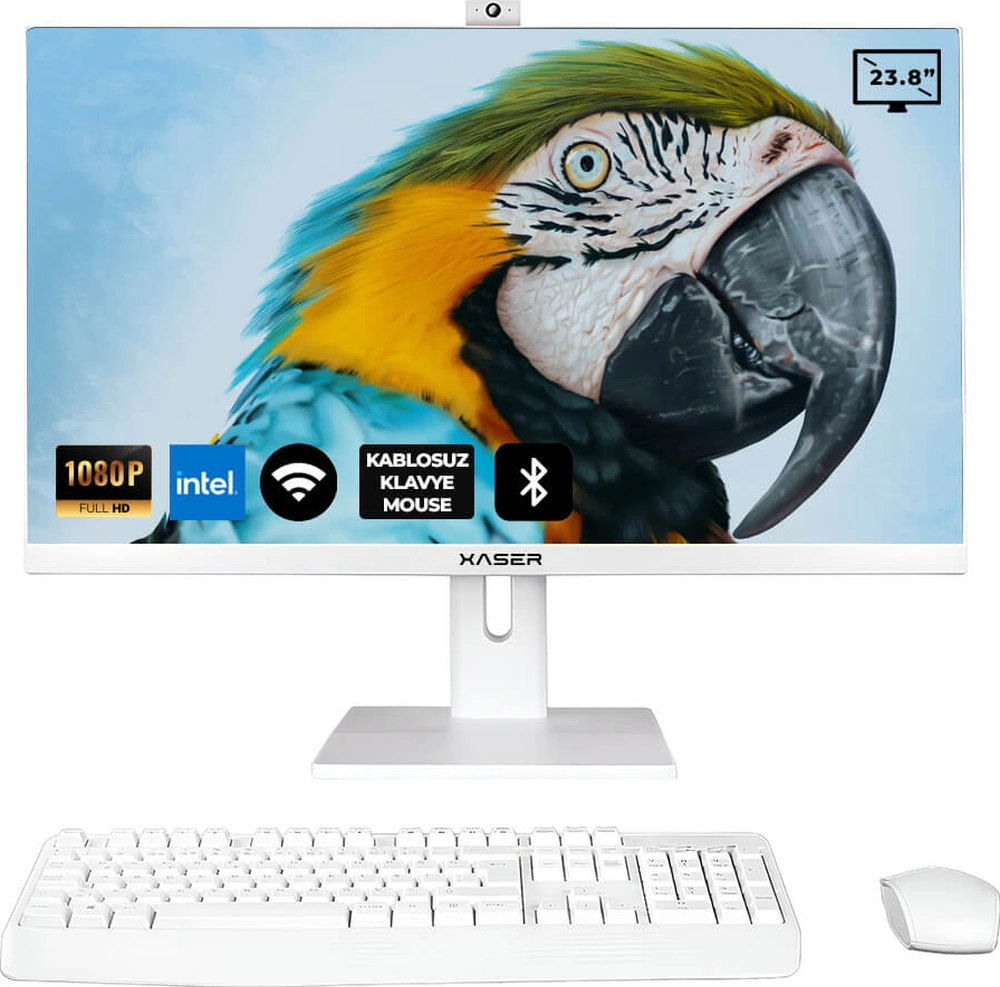 Xaser XS142 i5-4440 8 GB 256 GB SSD 23.8" Free Dos AIO Masaüstü Bilgisayar