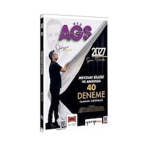 Yargı 2027 Meb-ags Mevzuat Bilgisi Ve Anayasa Tamamı Çözümlü 40 Deneme Yargı Yayınları