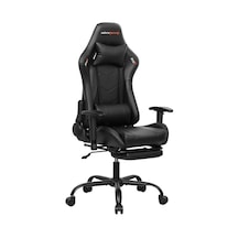 Adore Gaming Prox Ergo Oyuncu Koltuğu - Siyah S.deri 71x126-136x77,5 Cm Siyah