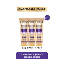 Kolajen & Biotin Dolgunlaştırıcı Saç Bakım Kremi 3 X 250 Ml
