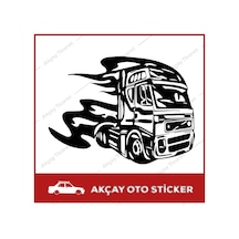Alevli Kamyon Sticker Tır Oto Sticker Araba Sticker Arma