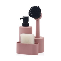The Mia Round Sıvı Sabunluk Seti Pembe