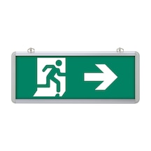 Sg013 Çift Yönlü Acil Yönlendirme Armatürü Yeşil