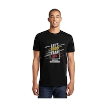 Pubg Erangel Baskılı Siyah Erkek Tshirt