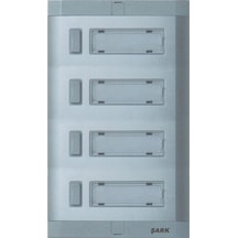 4'lü Aluminyum Zil Butonu Işıklı Hp'siz Yenişark