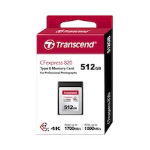 Transcend TS512GCFE820 512 GB CFE820 CFexpress CompactFlash Hafız