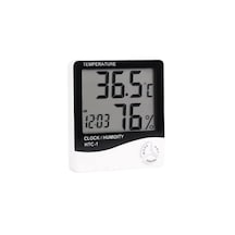 Htc-1 Dijital Termometre Alarmlı Nem Ve Sıcaklık Ölçer - 2 Adet