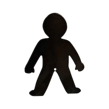 Pazly Evil Fun Grill Çıkarılabilir Paslanmaz Çelik Fun Grill Siyah Erkek Siyah Komik Şekil Izgara Siyah