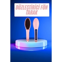 Zengemtx Saç Düzleştirici Tarak Dijital Göstergeli Seramik Kaplama Sıkı Dişli
