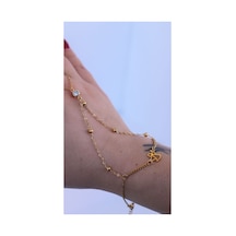 Kadın Gold Renk Trend Model Çelik Şahmeran Sarı Sarı