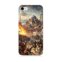 İphone 8 Uyumlu Ay Ve Kurt Desenli Silikon Kılıf