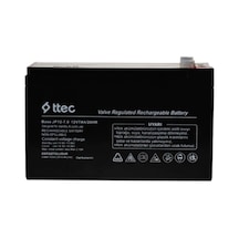 Ttec 12 Volt 7A Akü - 12V 7 Ah Base Kuru Akü Ağustos 2024 Üretim 16 Adet