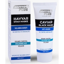 Softto Plus Havyar Siyah Maske 100 ML